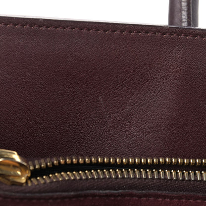 Saint Laurent Calfskin Small Sac De Jour Amarena 15 of 22