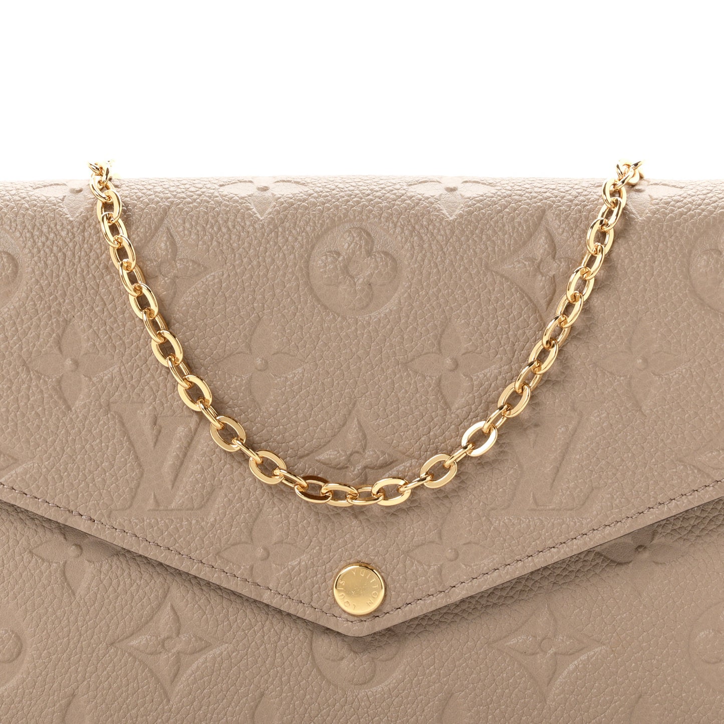 Empreinte Pochette Felicie Chain Wallet Tourterelle