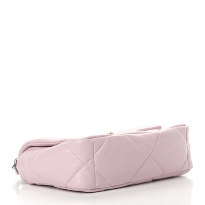Chanel Lambskin Quilted Medium Chanel 19 Flap Light Pink 4 of 11