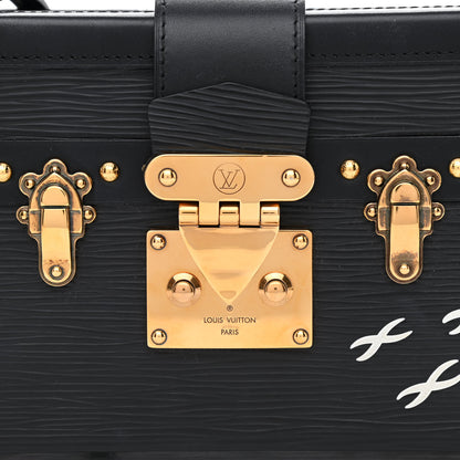 Louis Vuitton Epi Petite Malle Black 7 of 9