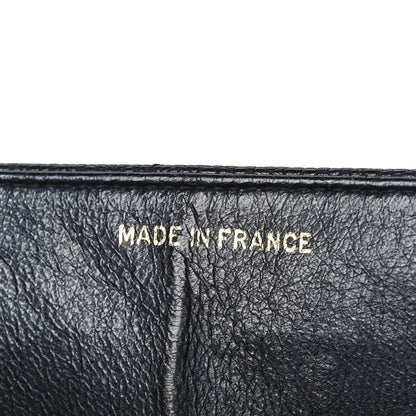 Chanel Caviar Diagonal Quilted Jumbo Single Flap Black 7 of 11