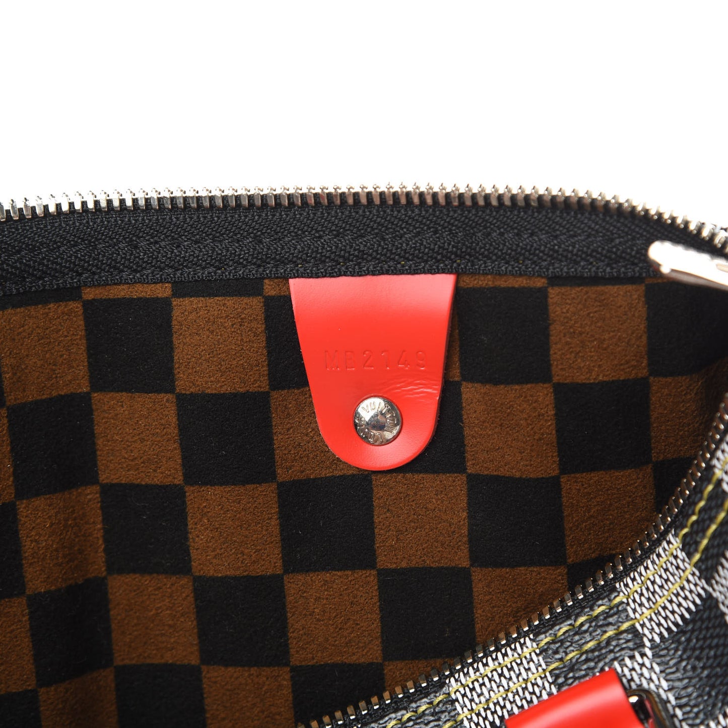 Damier Speedy Bandouliere 30 Black White