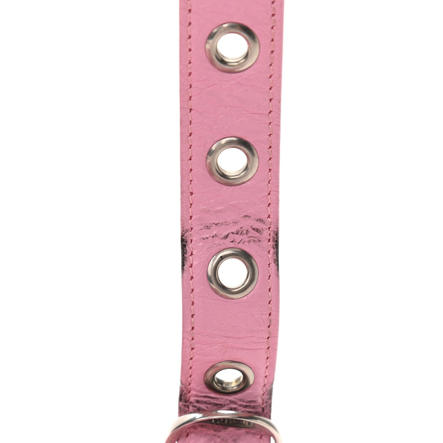 Agneau Arena Le Cagole Shoulder Bag XS Candy Pink