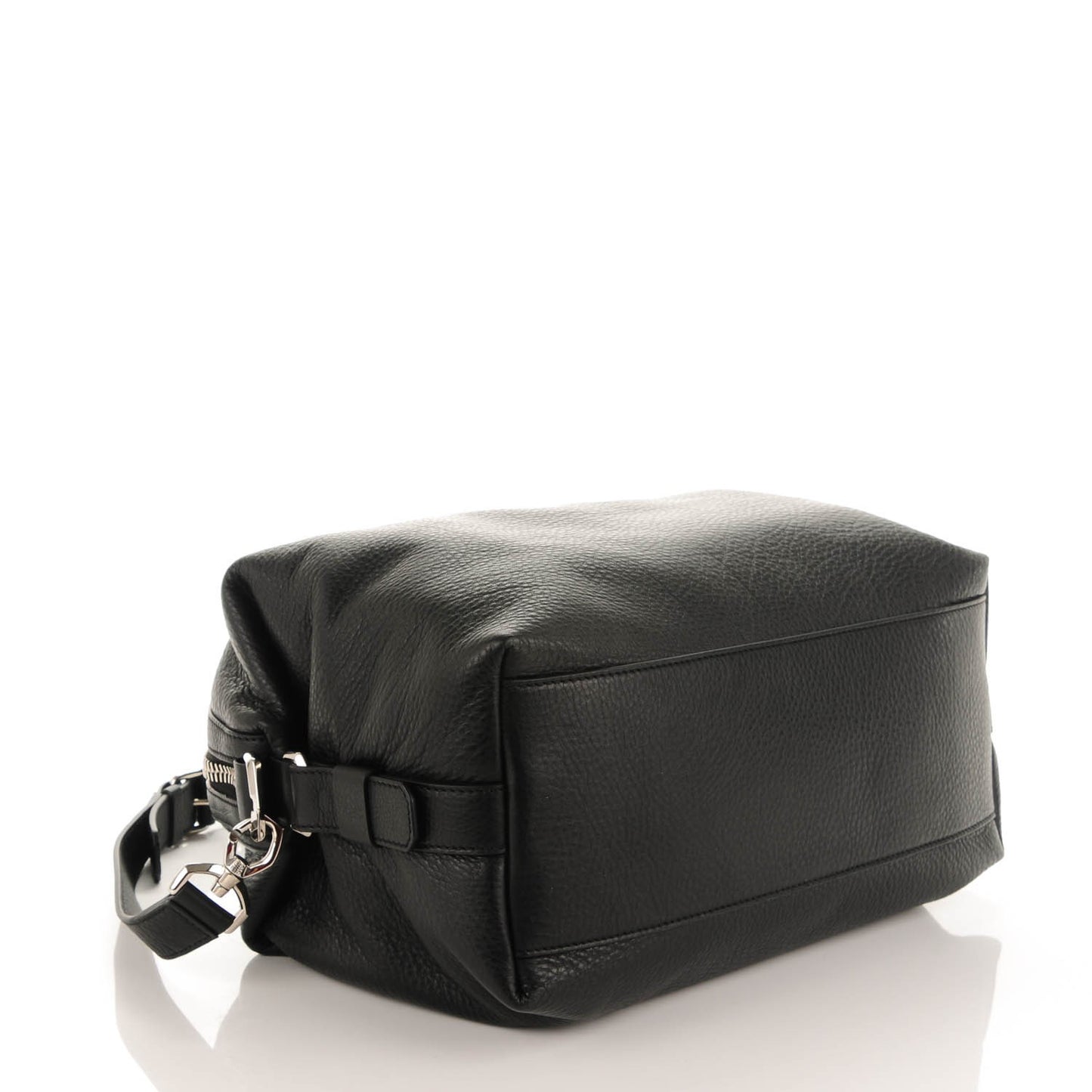 Waxy Grained Calfskin Medium Nightingale Black