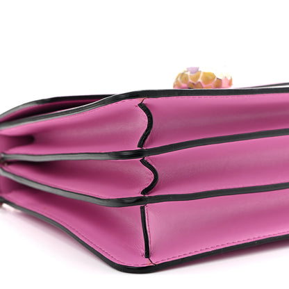Bulgari Calfskin Serpenti Forever Top Handle Pink 9 of 12