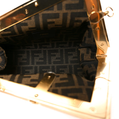 Fendi Canvas Ricamo Embroidered Astrology Small Fendi First Grezzo Multicolor 5 of 10