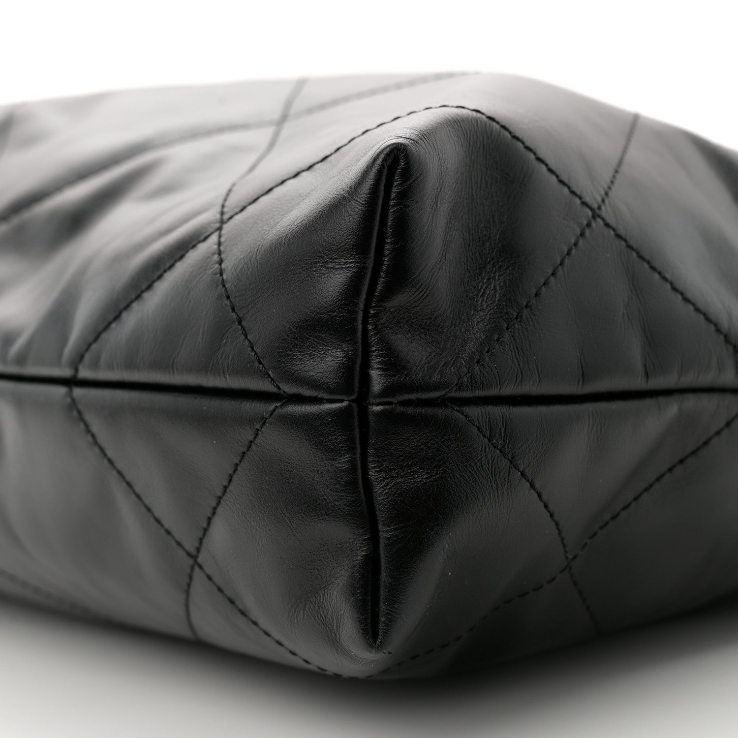Chanel Shiny Calfskin Quilted Small Chanel 22 Black 11 of 11
