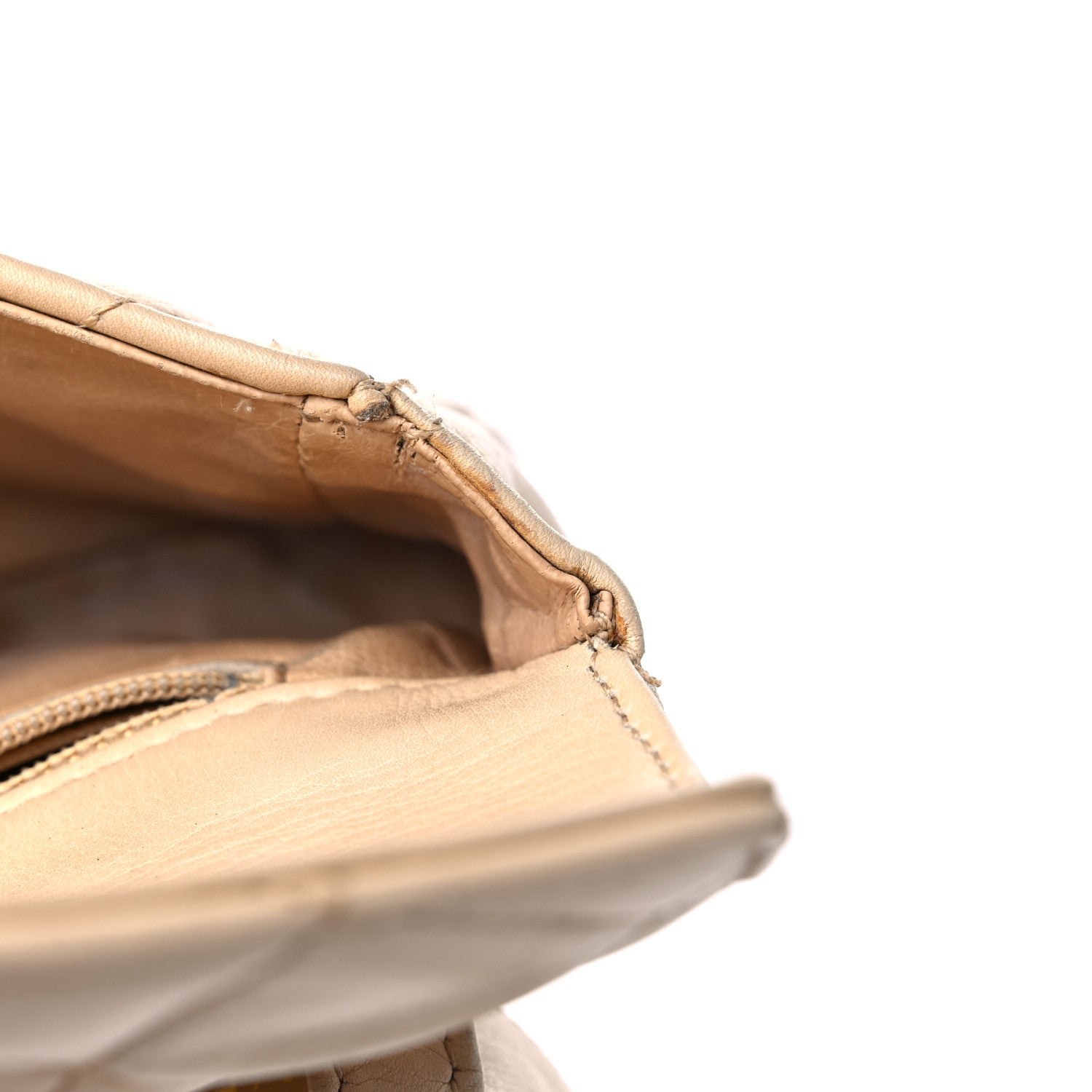 Chanel Lambskin Quilted Flap Waist Belt Bag 75 30 Beige 11 of 20