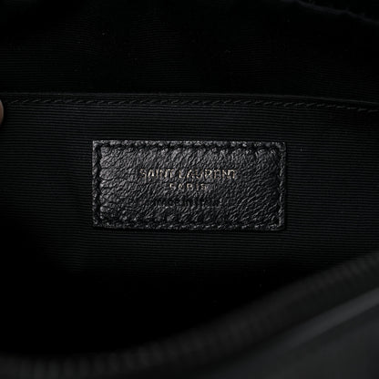 Saint Laurent Lambskin Monogram Lou Camera Bag Black 6 of 9