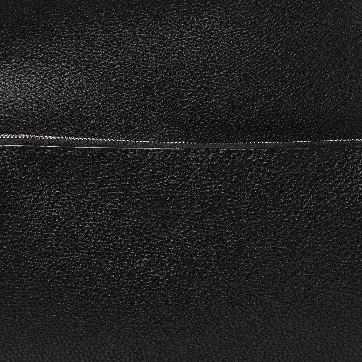 Fendi Cuoio Romano Selleria Backpack Black 9 of 9
