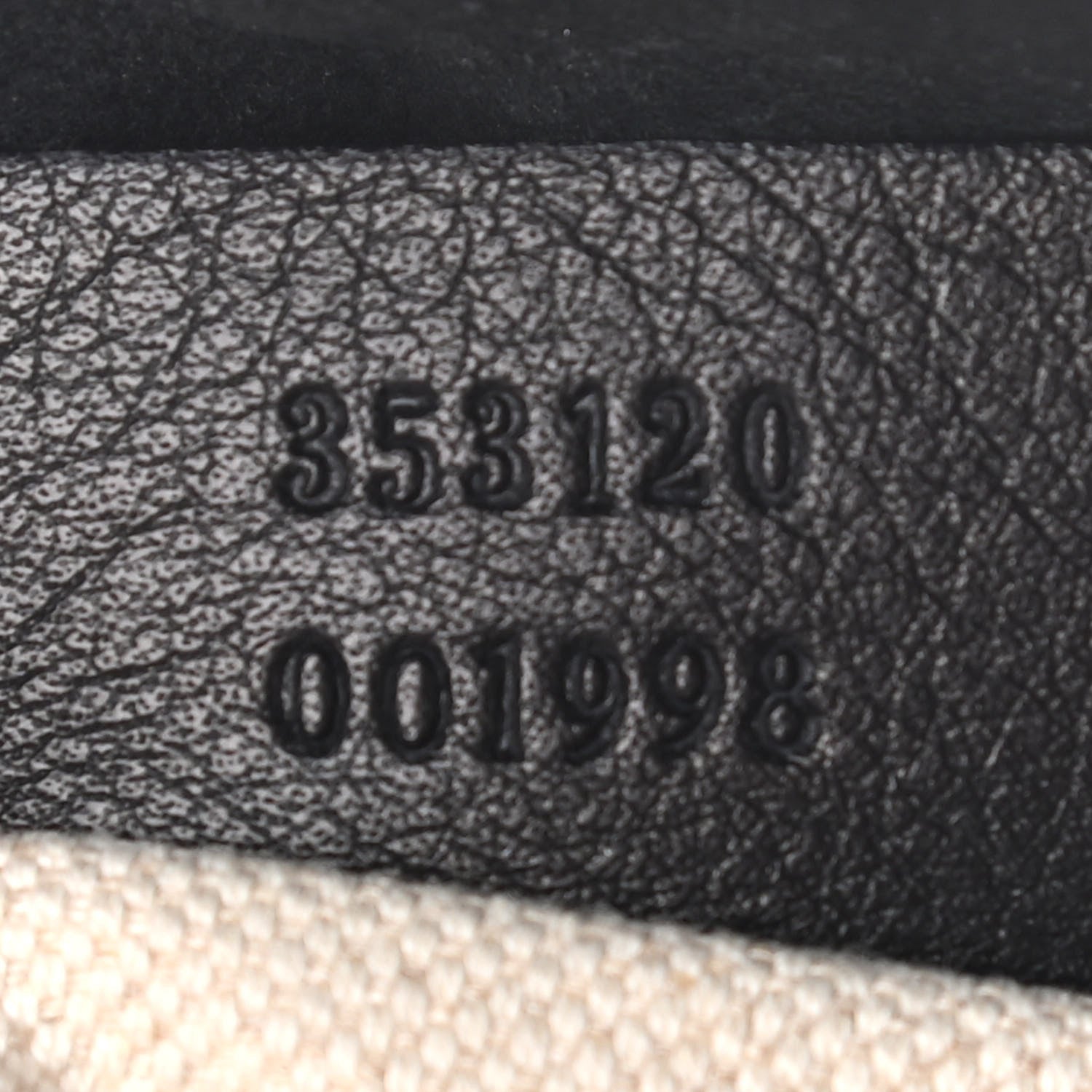 Gucci Guccissima Medium Bree Foldover Tote Black 6 of 15