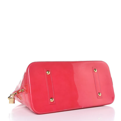 Louis Vuitton Vernis Alma GM Rose Pop 4 of 13
