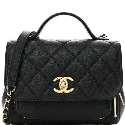 Chanel Caviar Quilted Small Business Affinity Flap Black 1 of 10