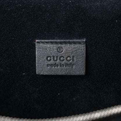 Gucci GG Supreme Monogram Medium Dionysus Shoulder Bag Black 8 of 9
