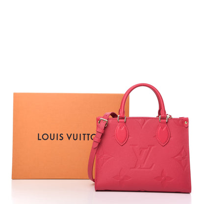 Louis Vuitton Empreinte Monogram Giant Onthego PM Freesia 11 of 11