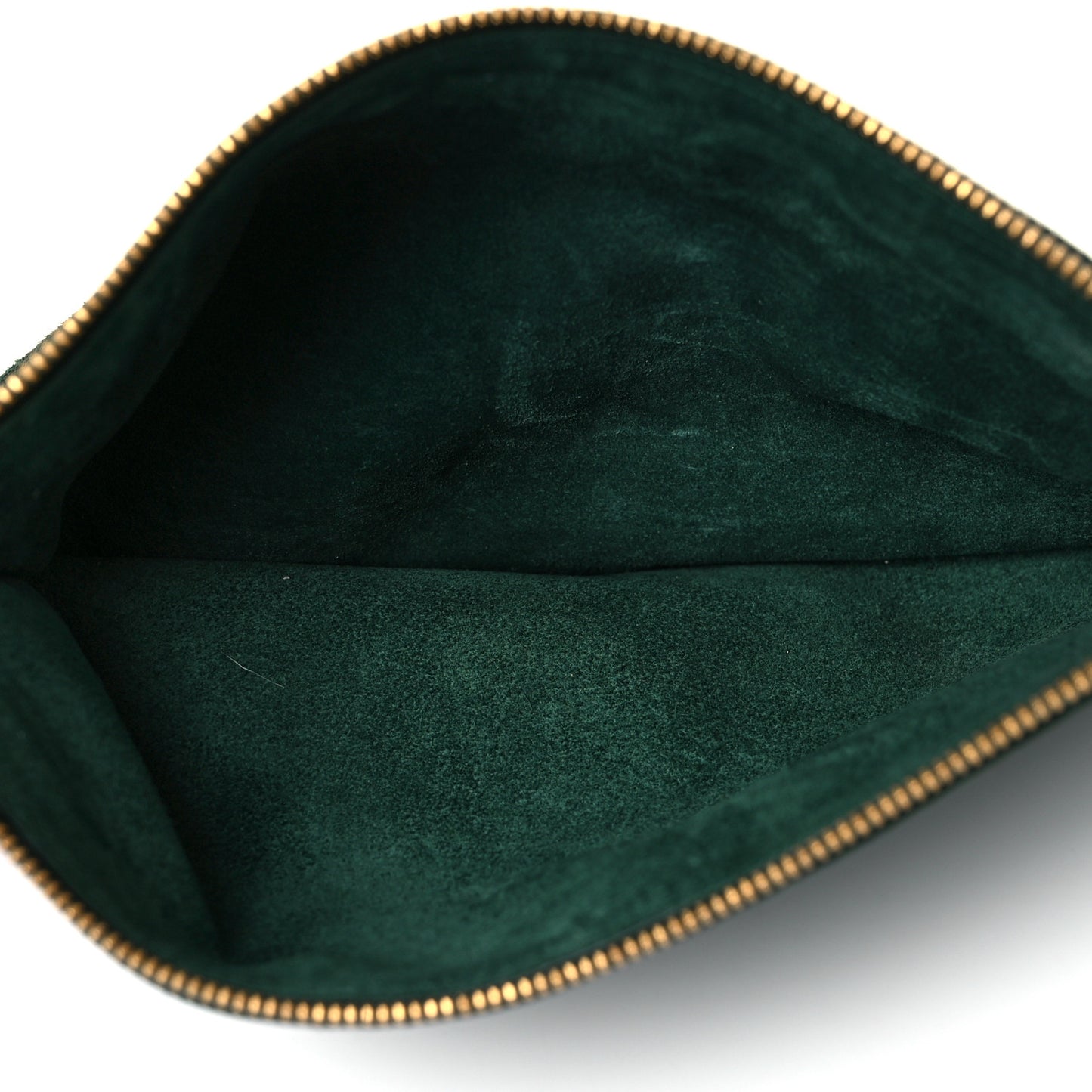 Suede Arco Tote Removable Pouch Raintree