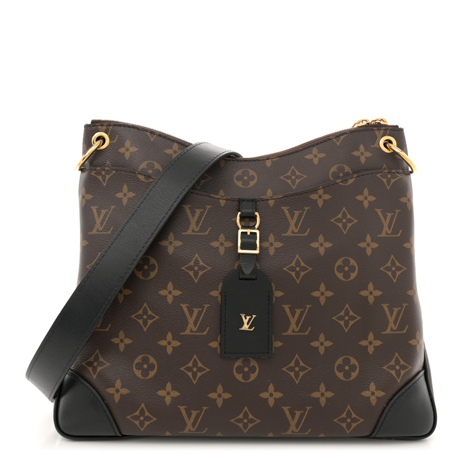Louis Vuitton Monogram Odeon MM Black 1 of 9
