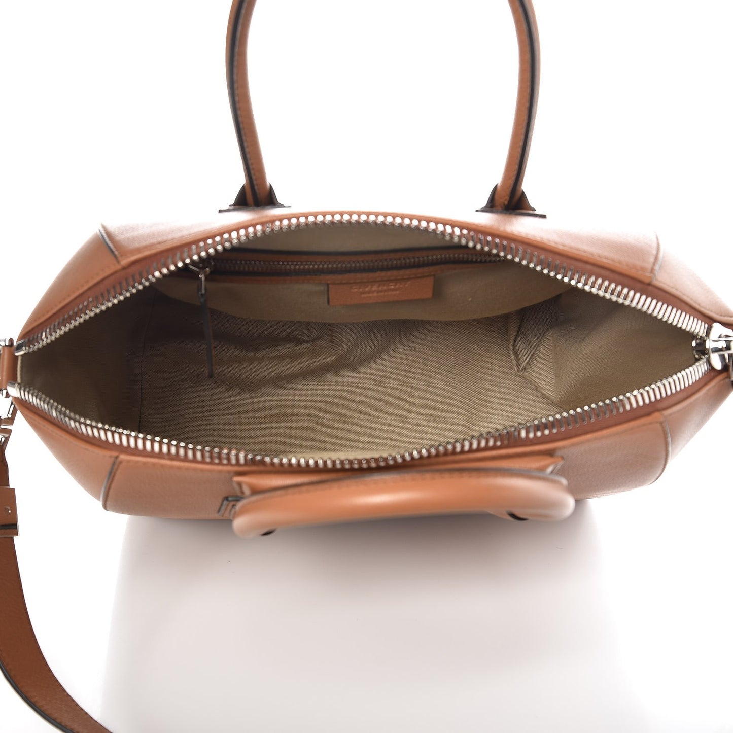 Sugar Goatskin Medium Antigona Caramel