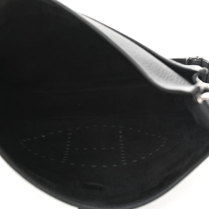 Hermes Taurillon Clemence Evelyne III PM Black 4 of 10