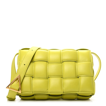 Bottega Veneta Nappa Maxi Intreccio Padded Cassette Crossbody Bag Kiwi 1 of 8
