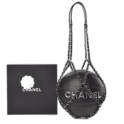 Chanel Lambskin Chain Net and Basketball Black 12 of 12
