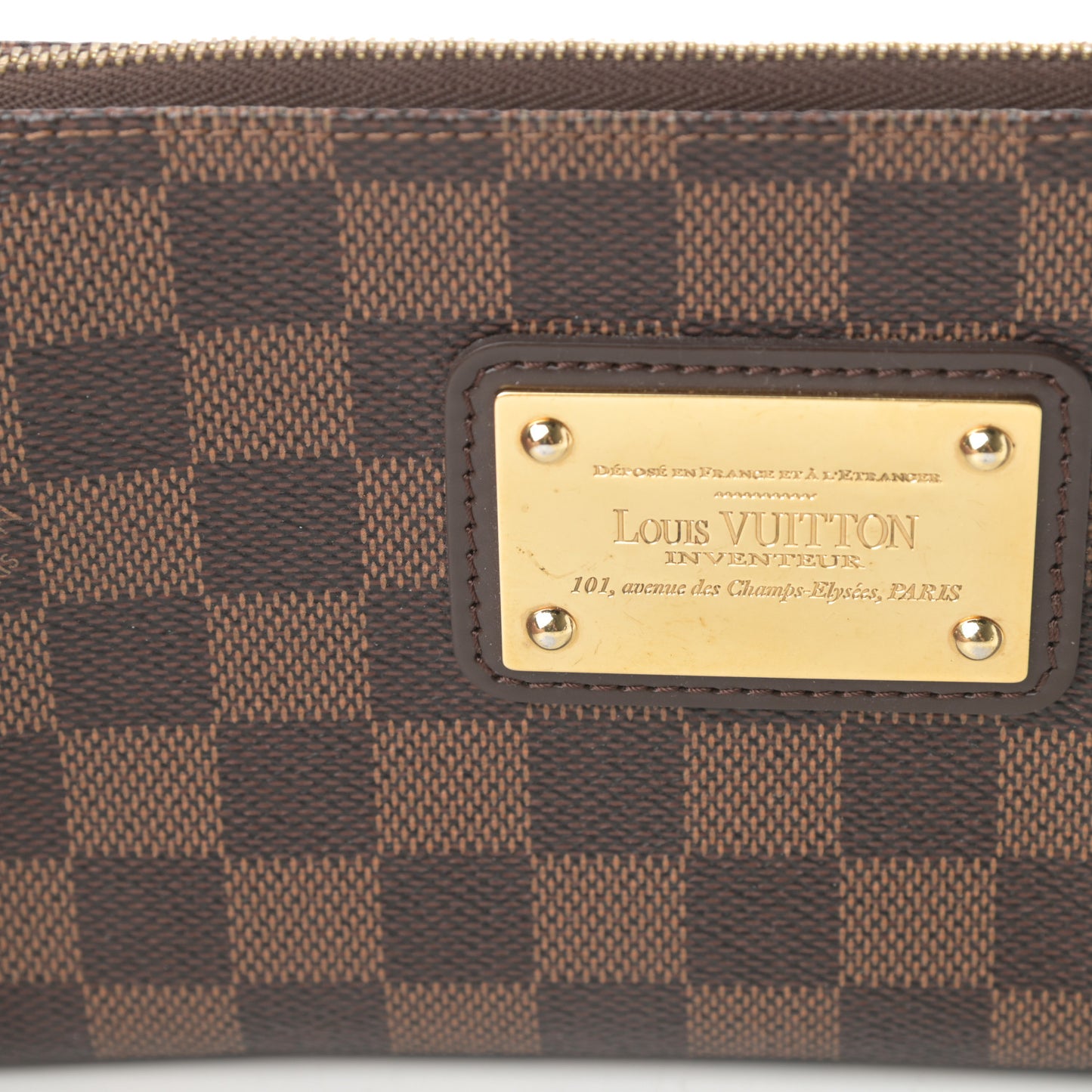 Damier Ebene Eva Clutch