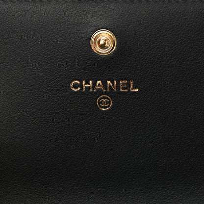 Chanel Caviar Chevron Quilted Boy Flap Waist Belt Bag Black 7 of 10