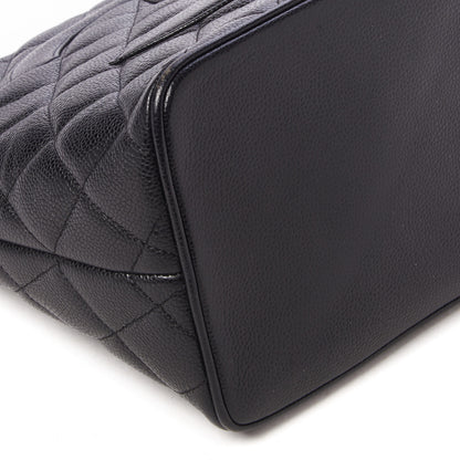 Chanel Caviar Quilted Medallion Tote Black 6 of 10