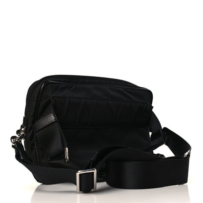 Prada Tessuto Nylon Multi Pocket Belt Bag Black 2 of 8
