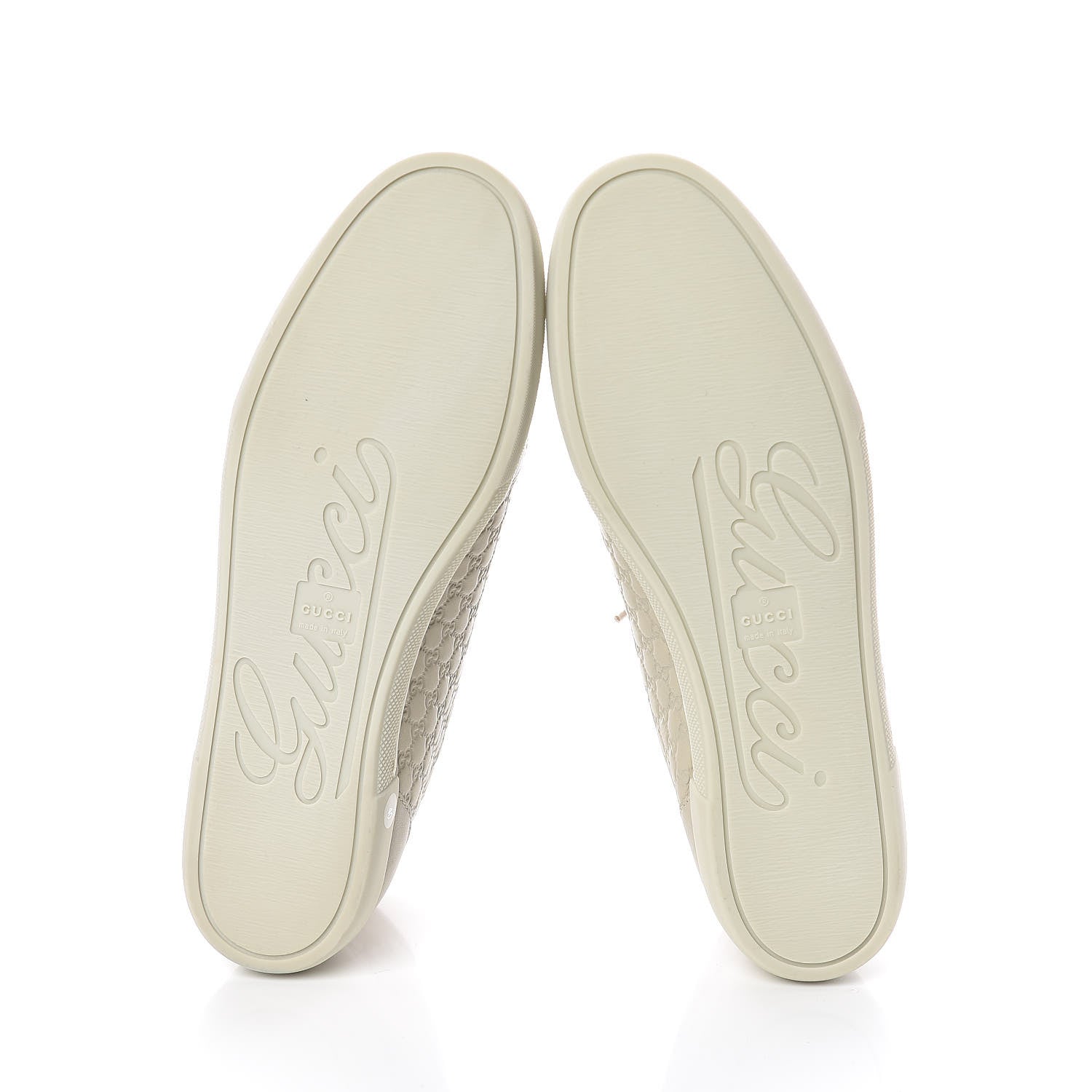 Gucci Microguccissima Womens High Top Sneakers 40 Off White 6 of 7