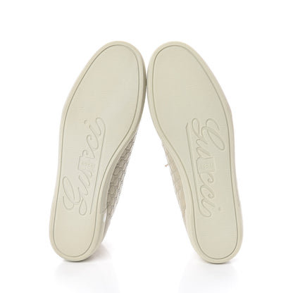Gucci Microguccissima Womens High Top Sneakers 40 Off White 6 of 7