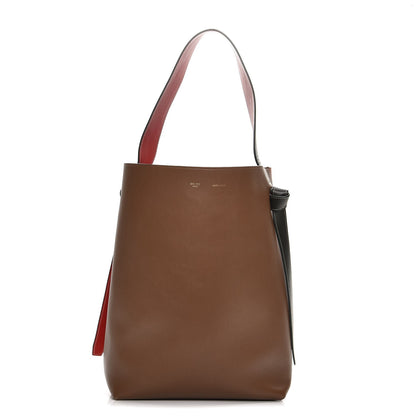 Celine Shiny Smooth Calfskin Small Twisted Cabas Camel Brick 1 of 9