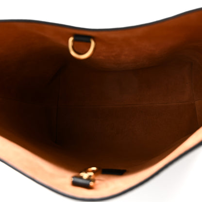 Louis Vuitton Grained Calfskin Low Key Hobo PM Black 6 of 11