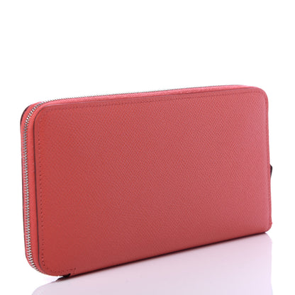 Hermes Epsom Silk'In Wallet Rose Jaipur 3 of 7