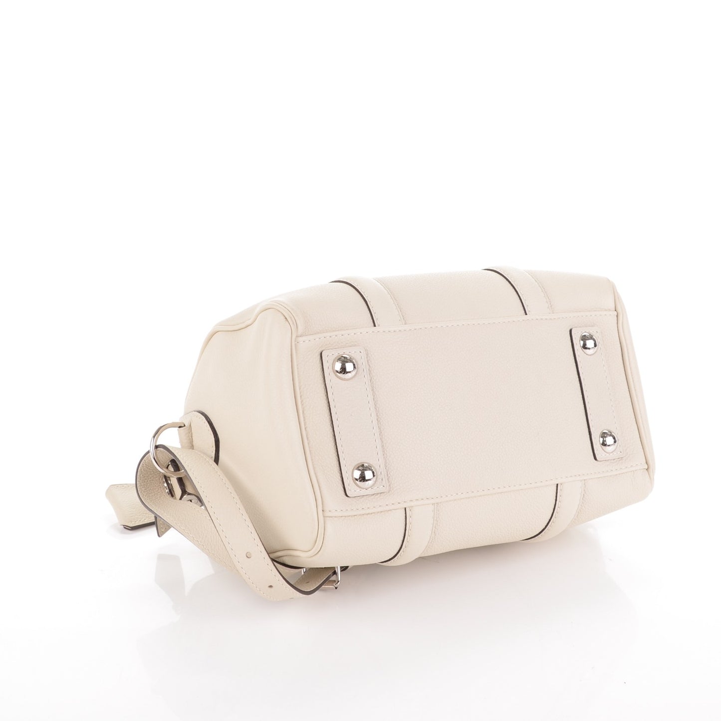 Veau Cachemire SC Bag BB Blanc Casse