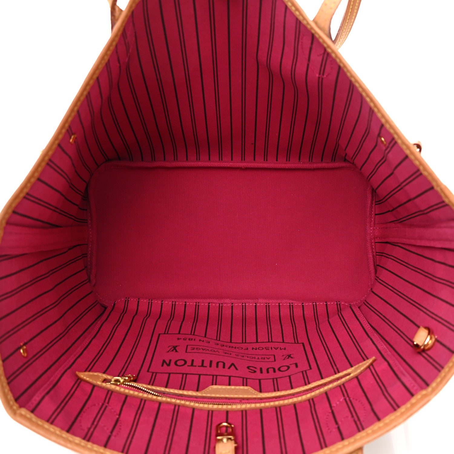 Louis Vuitton Monogram Neo Neverfull MM Fuchsia 5 of 15