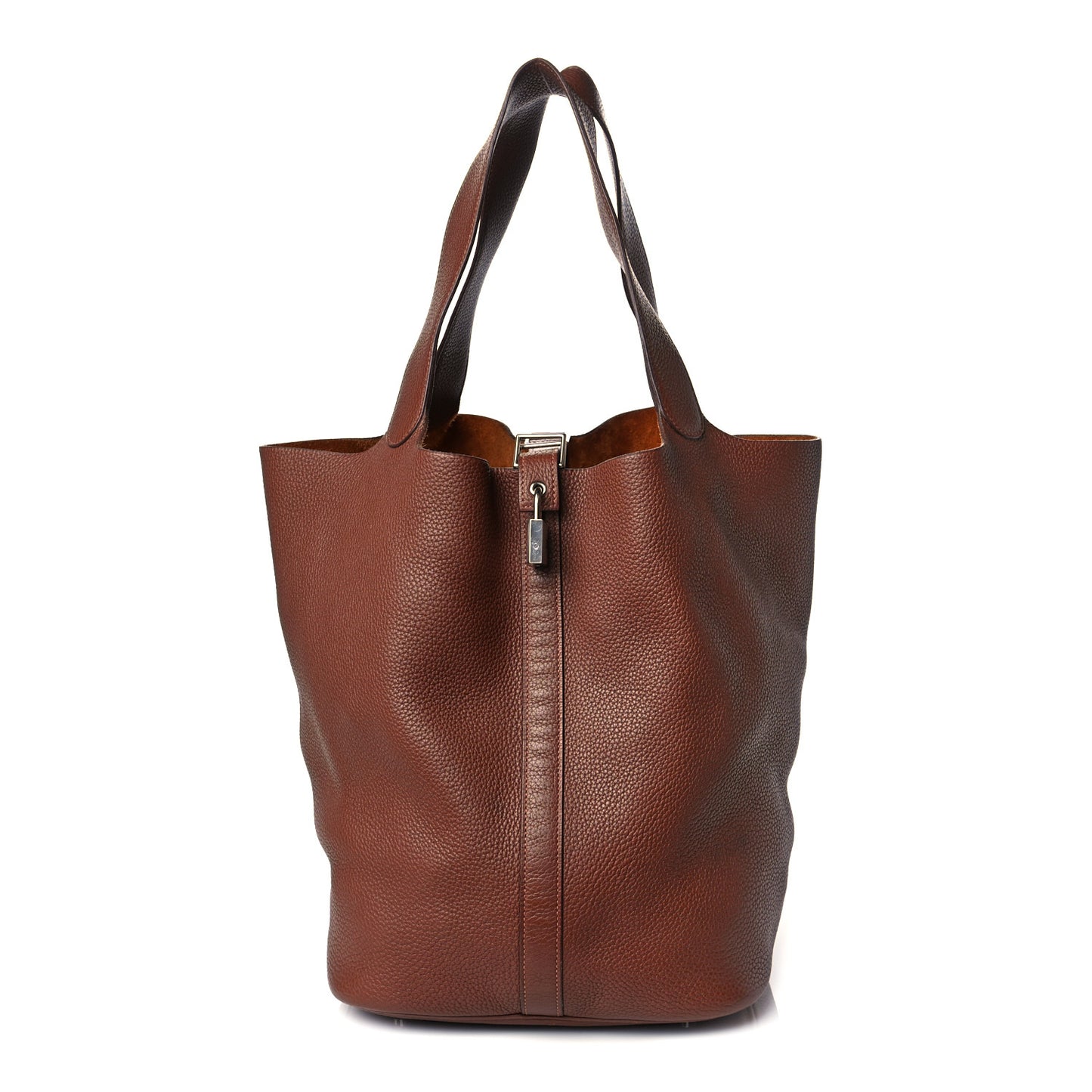 Taurillon Clemence Picotin Lock TGM Marron D'Inde