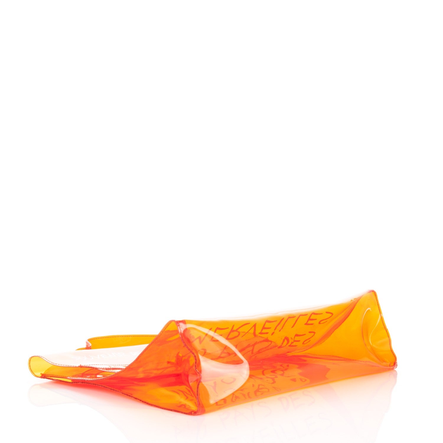 Hermes Vinyl Souvenir De L'Exposition Kelly Orange 4 of 5