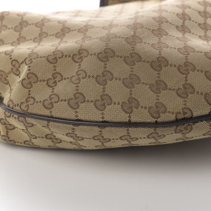 Gucci Monogram Large Wave Hobo Dark Brown 8 of 11