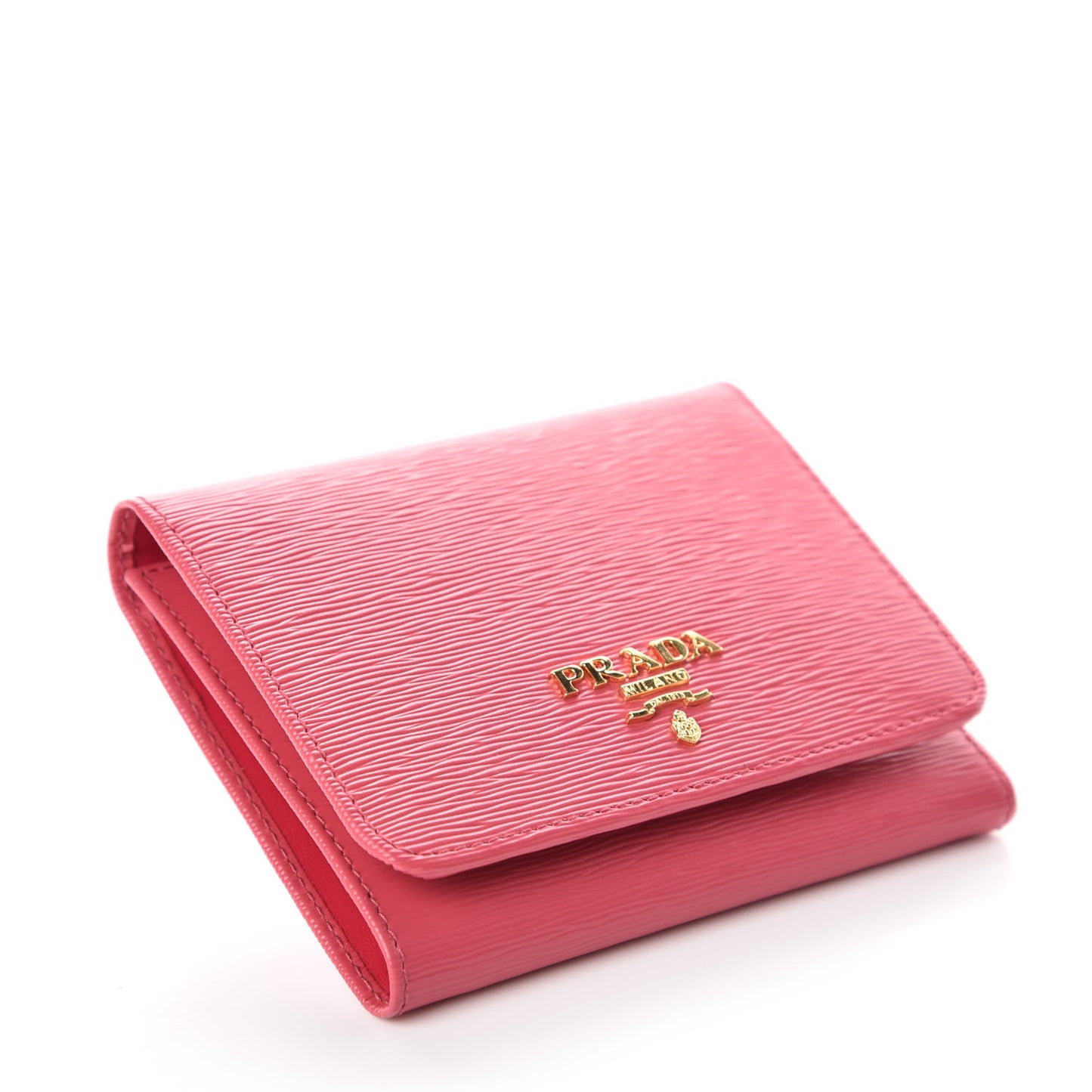 Vitello Move Tri-Fold Compact Wallet Peonia