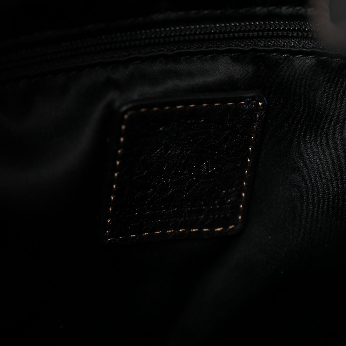 Calfskin Nova Check Trim Hobo Black
