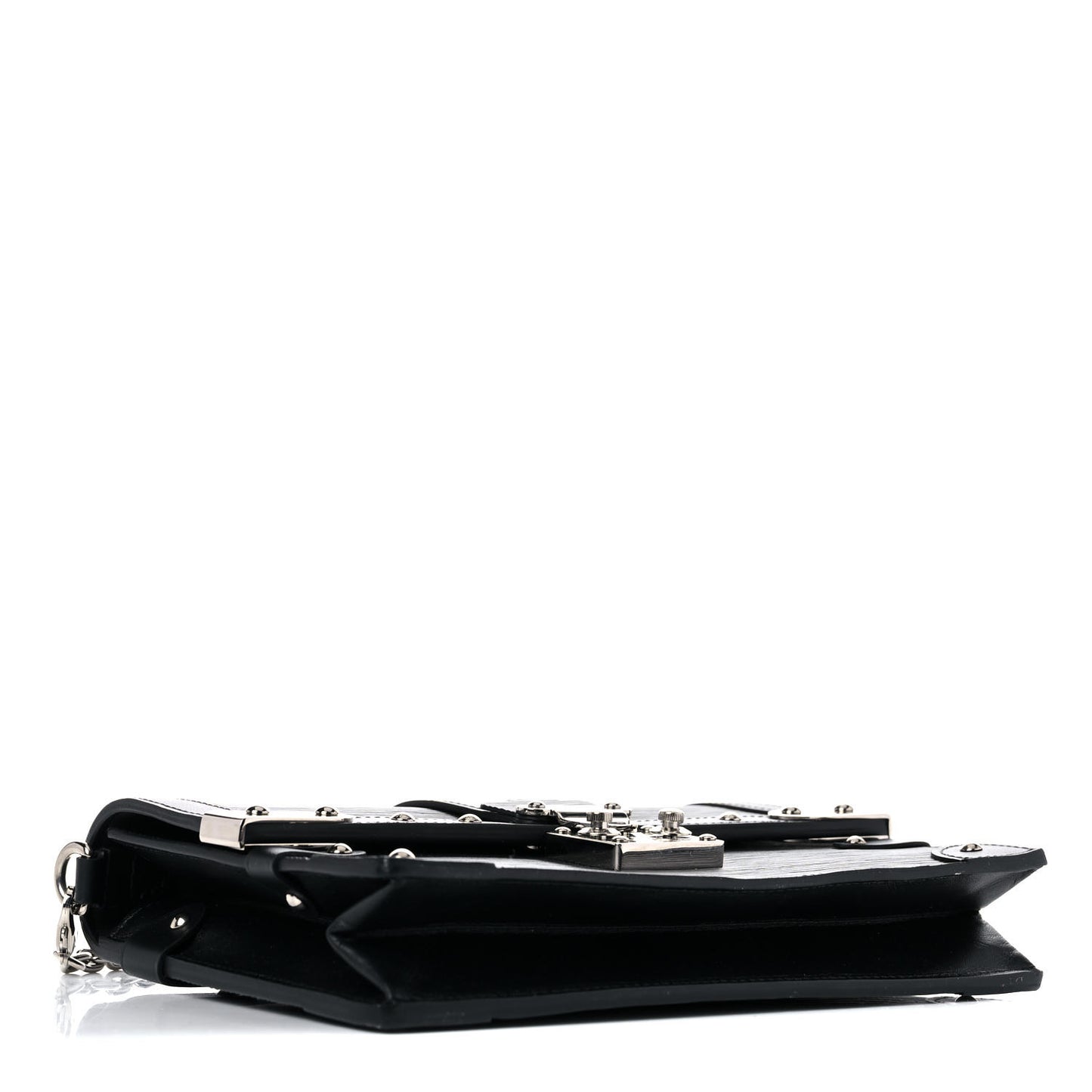 Epi Trunk Chain Wallet Black
