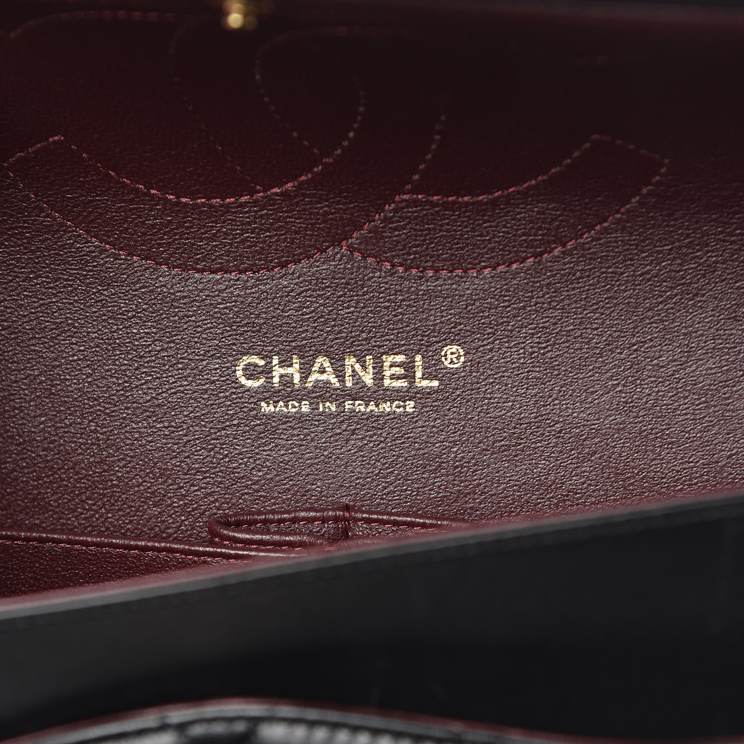 Chanel Lambskin Quilted Jumbo Double Flap Black 8 of 14