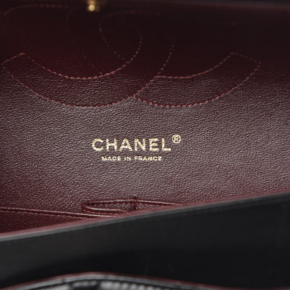 Chanel Lambskin Quilted Jumbo Double Flap Black 8 of 14