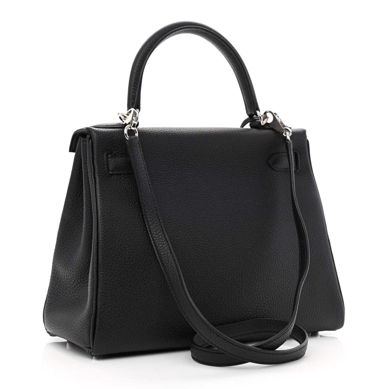 Hermes Togo Kelly Retourne 28 Black 3 of 11