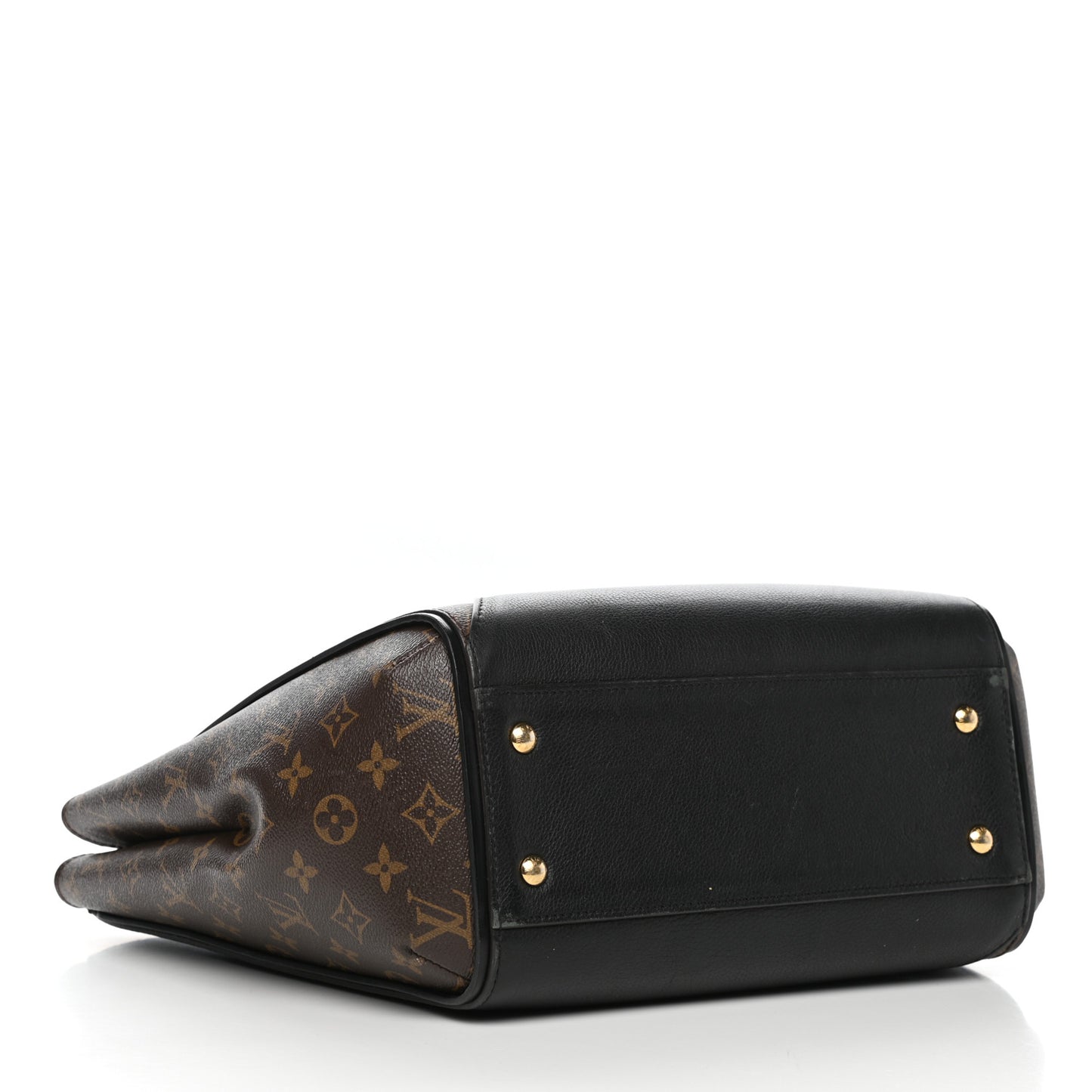 Calfskin Monogram Kimono Tote Black