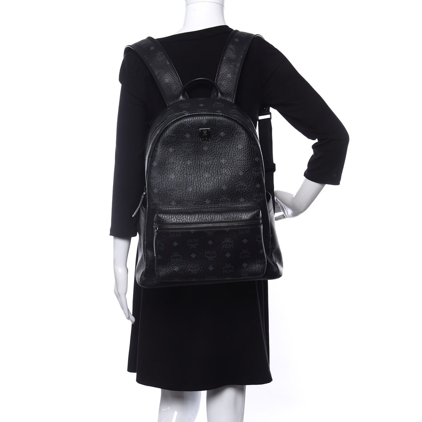 Visetos Medium Stark Backpack Black