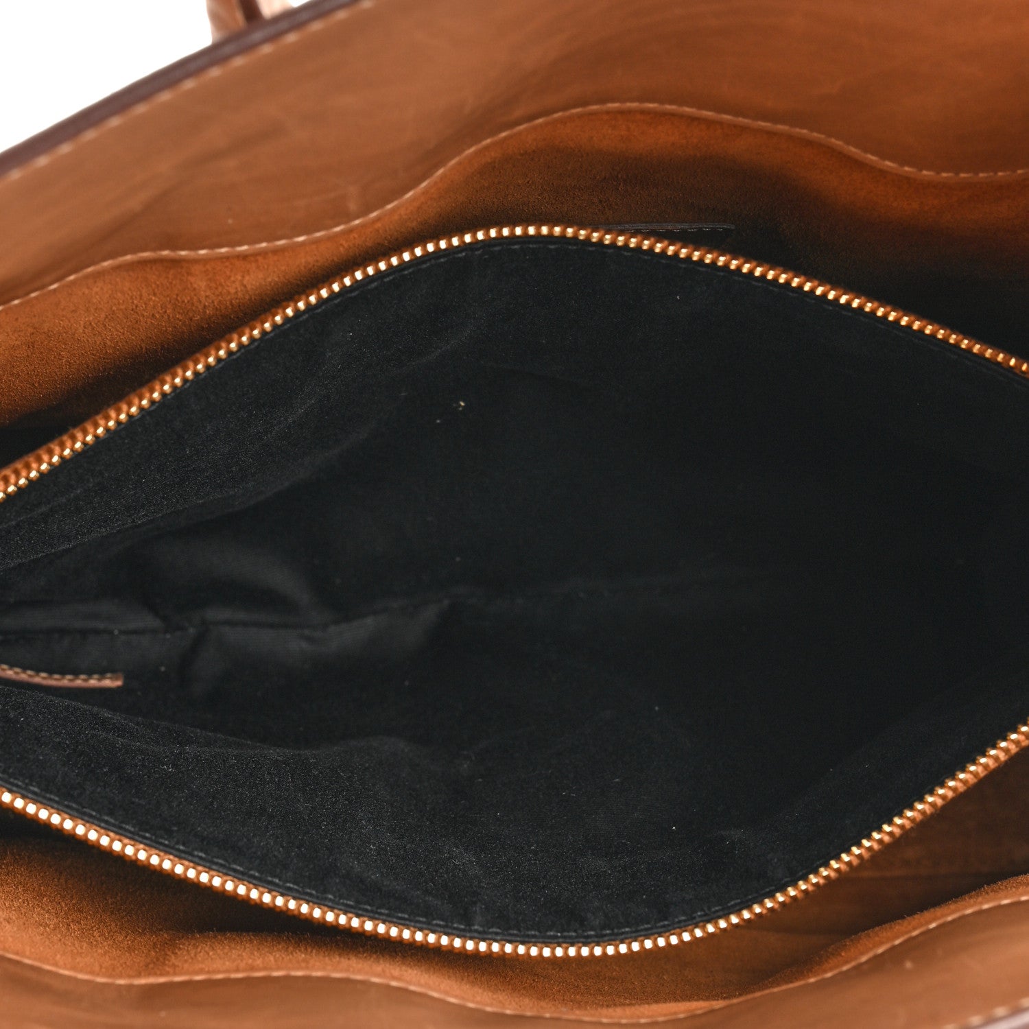 Saint Laurent Smooth Calfskin Medium Supple Sac De Jour Brown 6 of 18