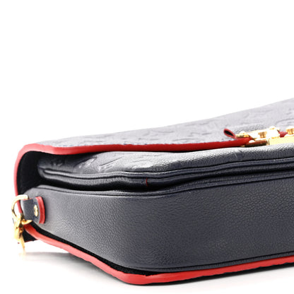 Louis Vuitton Empreinte Pochette Metis Marine Rouge 9 of 10