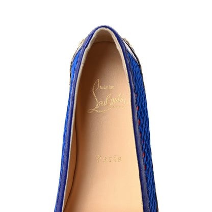 Christian Louboutin Neo Resille Patent Ivy Espapop Flat Espadrilles 36 Orange Elixir 8 of 9